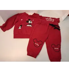 Tuta Completa Topolino Rossa 9/12 M