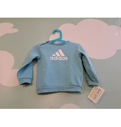 Felpa Azzurra Adidas 12/18 M