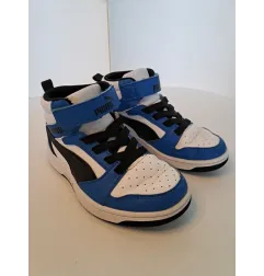 Scarpe Puma Alte Bianco e Blu N 29
