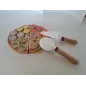 Pizza In Legno Con Taglia Pizza