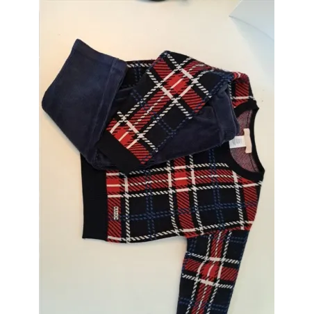 Completo Maglione Liu Jo + Pantaloni Vellutino Blu 18/24 M