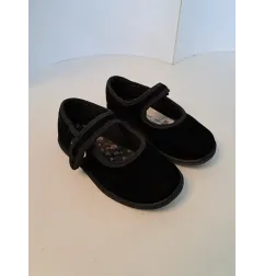 Ballerine Vellutino Nero Zara N 24