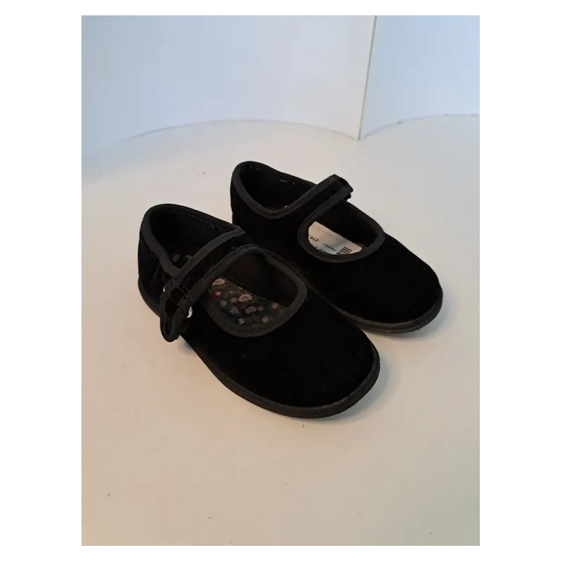 Ballerine Vellutino Nero Zara N 24