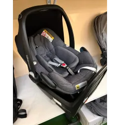 Seggiolino Auto / Ovetto 2way Fix Bébéconfort Dai 40 Cm Ai 76 Cm Con Base Isofix