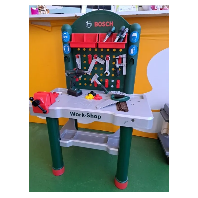 Tavolo Da Lavoro Bosh Con Accessori e Attrezzi