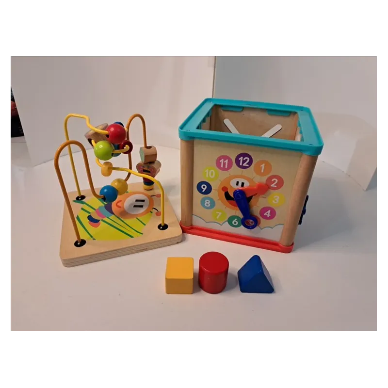 Cubo Attività In Legno Multigioco