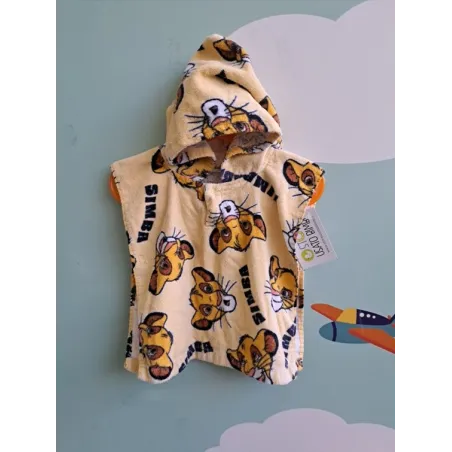 Accappatoio / Poncho Re Leone 0/12 M