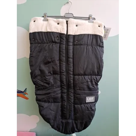 Sacco Passeggino Invernale Bianco e Nero