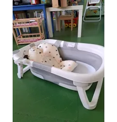 Vaschetta Chiusura a Soffietto Grigia Con Cuscino Riduttore