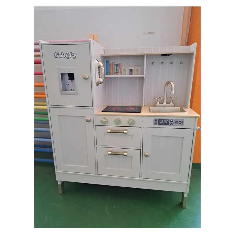 Cucina Bianca Kinderplay In Legno, Misure 88 cm x 30.5 cm x 103 cm
