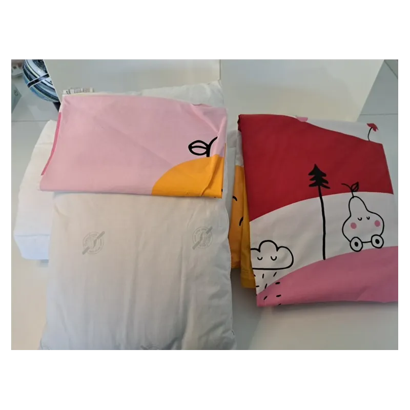 Set Lettino: Lenzuolo Sacco, Piumino, Federa, Cuscino