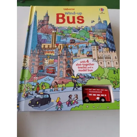 Libro Usborne Wind-up Bus In Inlgese