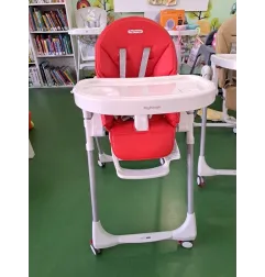Seggiolone Pappa Peg Perego Follow Me Rosso