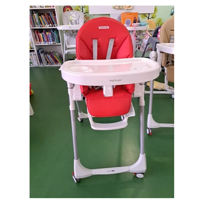 Seggiolone Pappa Peg Perego Follow Me Rosso
