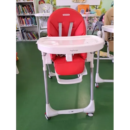 Seggiolone Pappa Peg Perego Follow Me Rosso