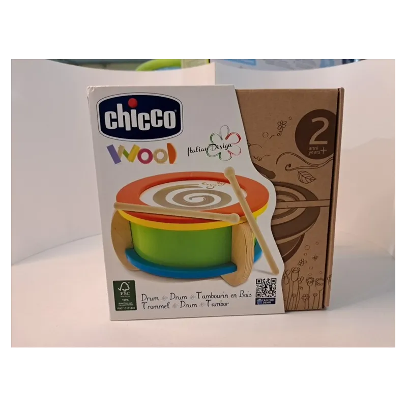 Tamburo In Legno Chicco