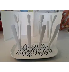 Scolabiberon Bianco e Grigio
