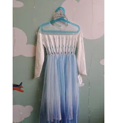 Costume Carnevale Frozen 7/8 A + Coroncina