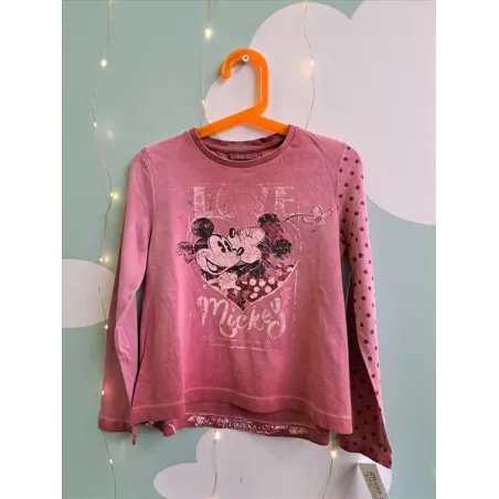 Maglia Maniche Lunghe Disegual Mickey Mouse 5/6 A