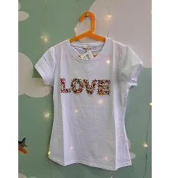 T-shirt Mamma Maniche Corte Taglia Unica Love Nuova