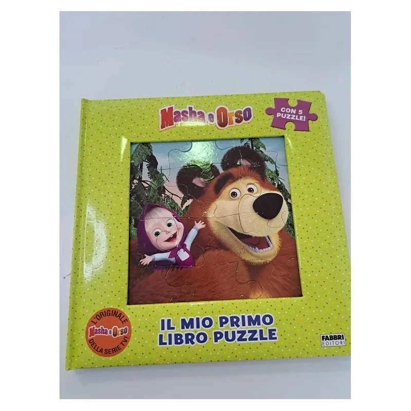 LIBRO PUZZLE MASHA E L'ORSO