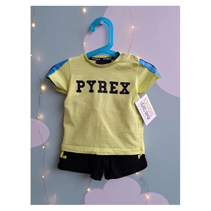 Pantaloncini + T Shirt Pyrex 9 M