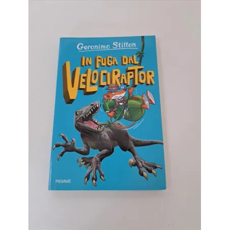 Libro Geronimo In Fuga Dal Velociraptor