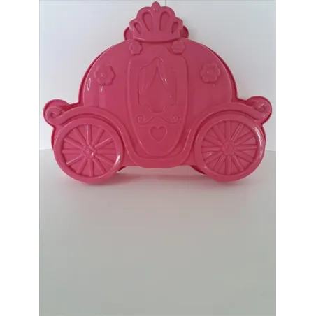 Tortiera Rosa a Forma Di Carrozza