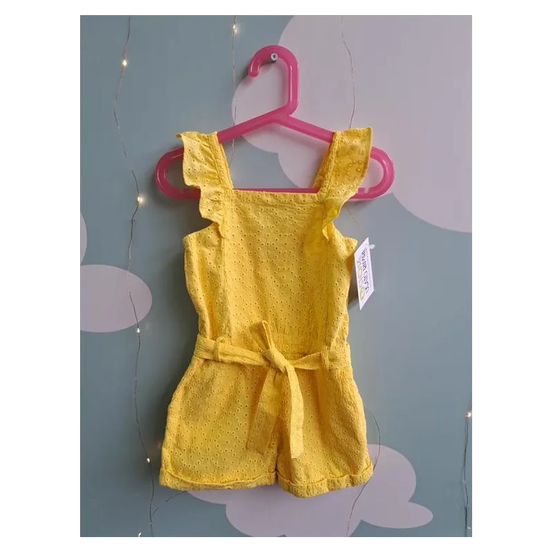 Vestito Giallo A Pantaloncino 3 A