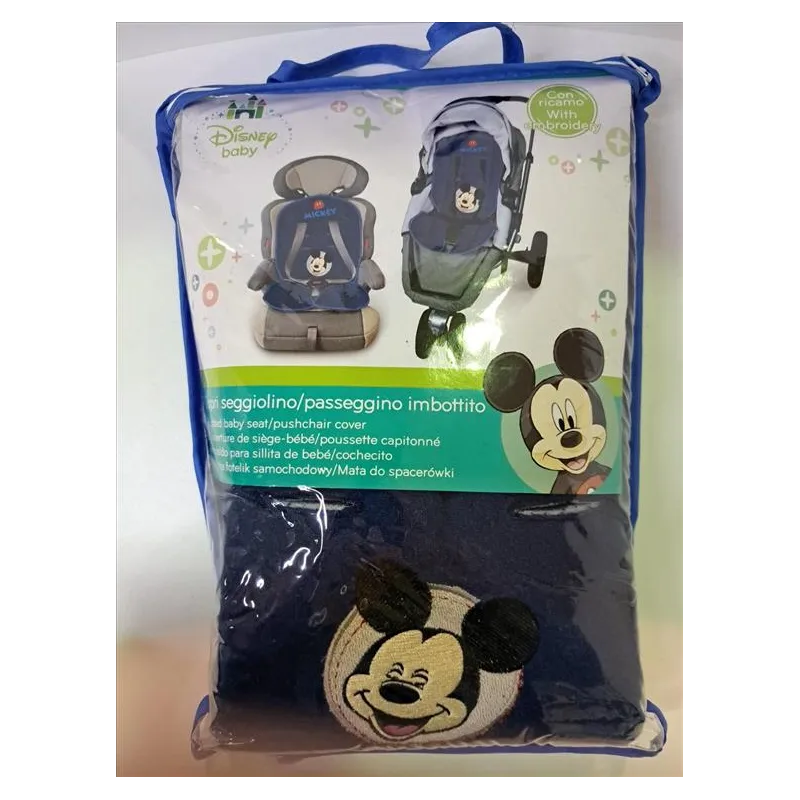 Copriseggiolino / Passeggino Blu Mickey Mouse