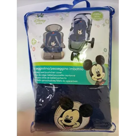 Copriseggiolino / Passeggino Blu Mickey Mouse