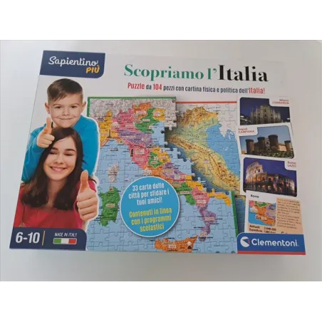 Puzzle Sapientino + Scopriamo L'italia