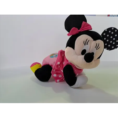 Peluche Interattivo Baby Minnie Gattona con Me Disney Clementoni