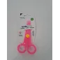 Forbici Lama In Plastica Punta Tonda Nuova Rosa